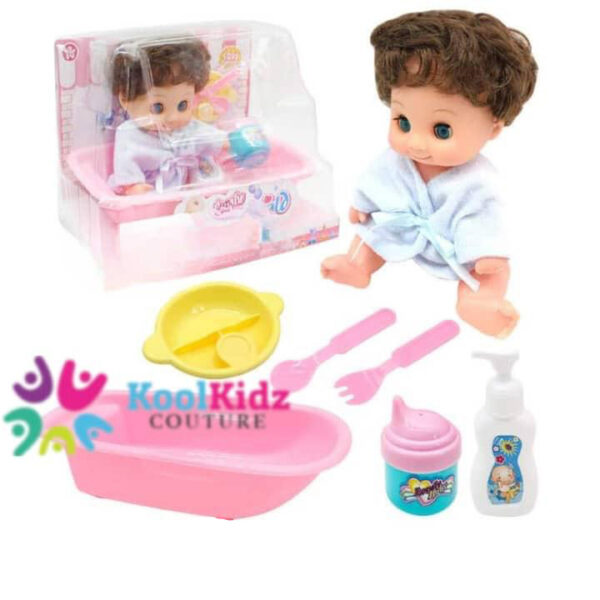 Baby and Bath Set Toy